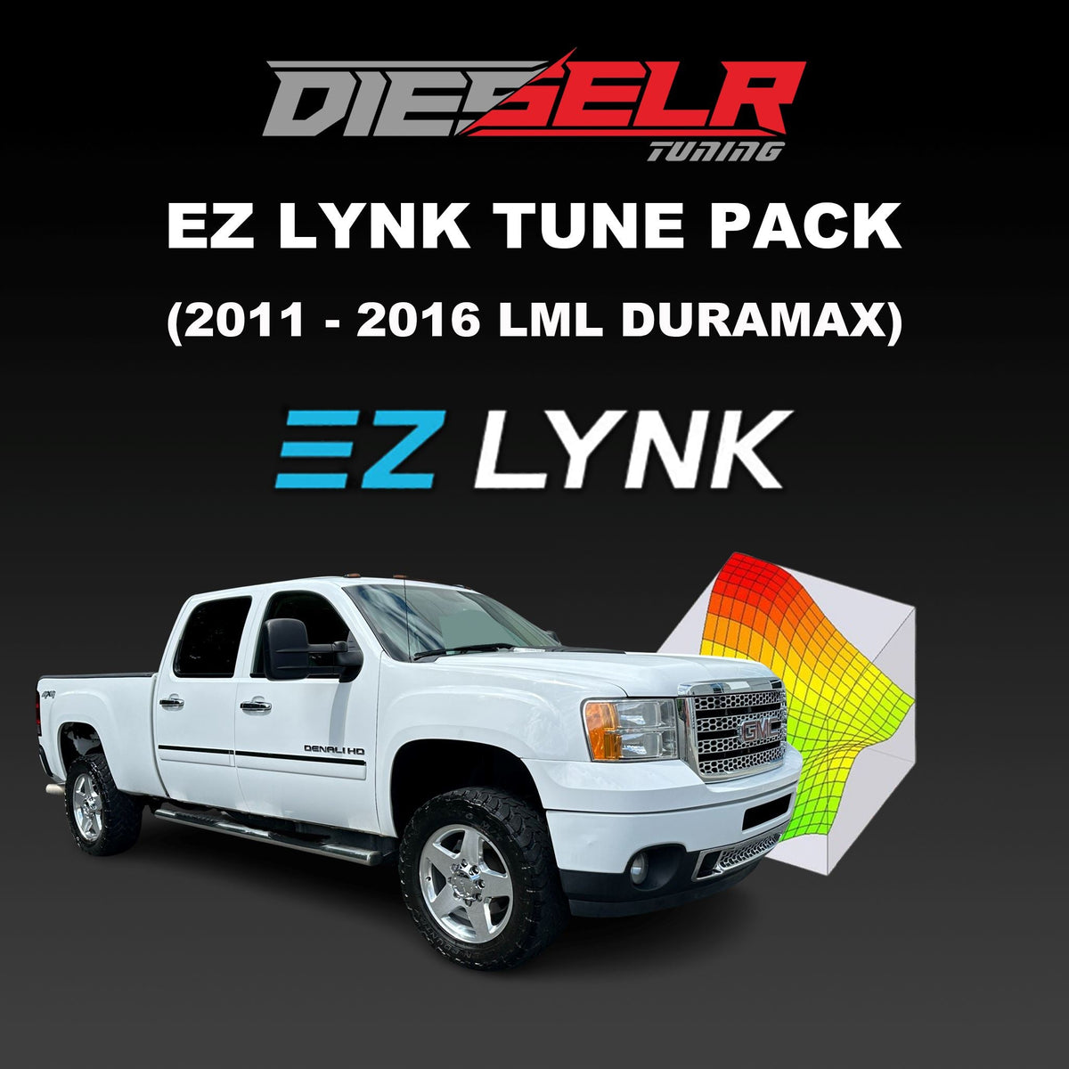 DIESELR EZ Lynk Tune Files (2011-2016 Duramax LML 6.6L) Tune Files DIESELR Tuning 