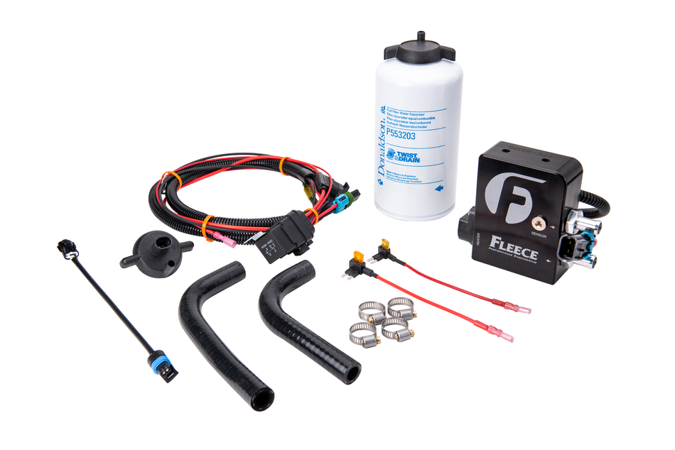 Auxiliary Heated Fuel Filter Kit for 2011-2016 LML Duramax