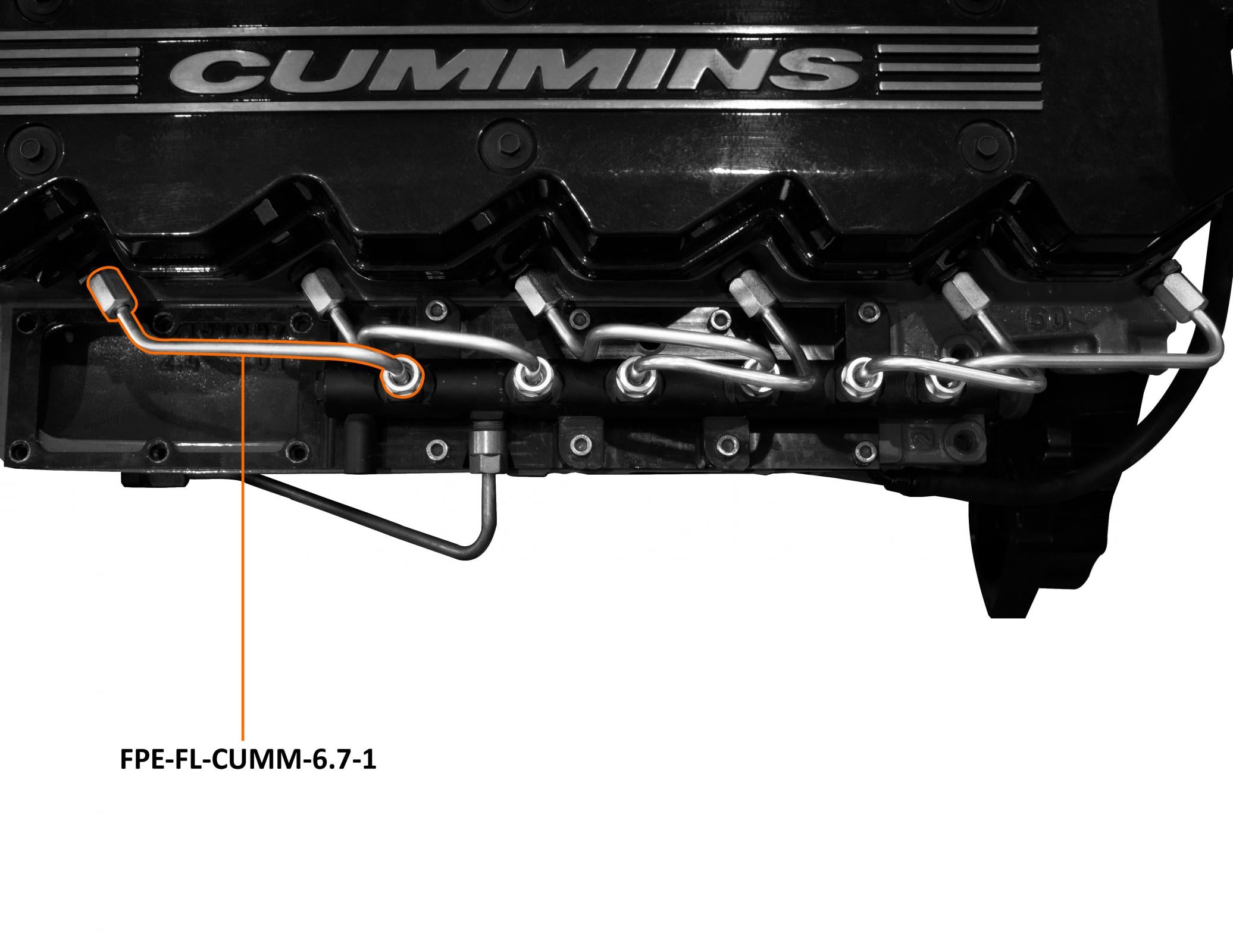 07.5-18 6.7L Dodge Cummins Number 1 Injection Line Fleece Performance