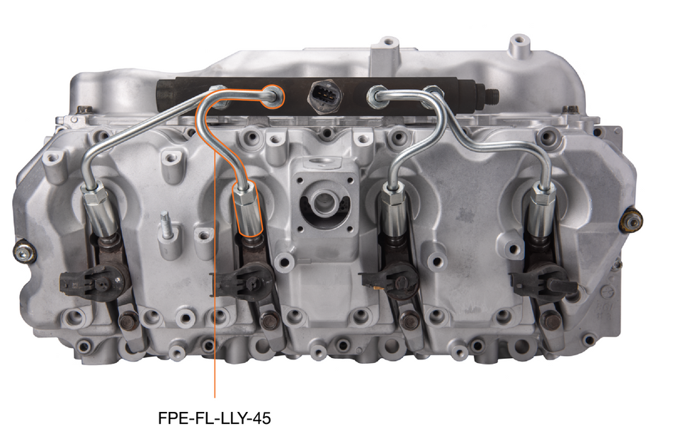 LLY Duramax High Pressure Injection Line (Number 4 and Number 5) Fleece Performance