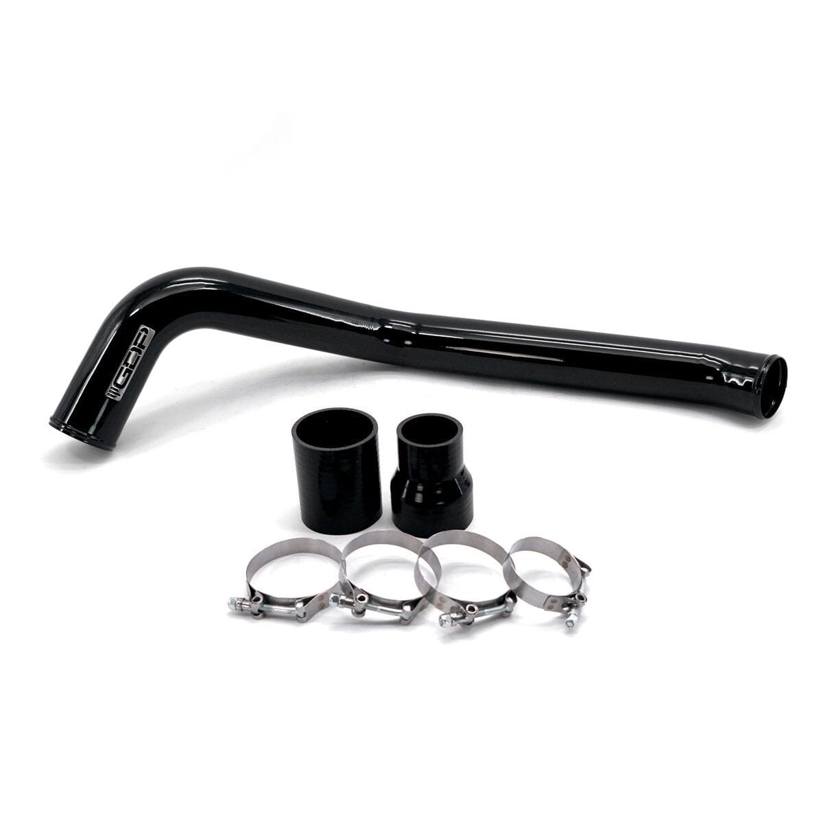 Hot Side Intercooler Tube (2004.5-2010 6.6L Duramax) Intercooler Piping GDP Black 