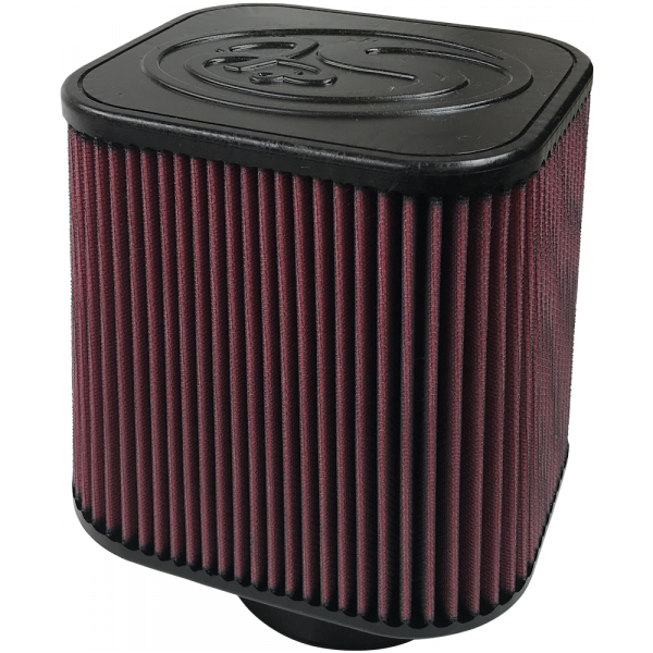 Air Filter For Intake Kits 75-1532, 75-1525 Oiled Cotton Cleanable Red S&B