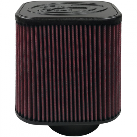 Air Filter For Intake Kits 75-1532, 75-1525 Oiled Cotton Cleanable Red S&B