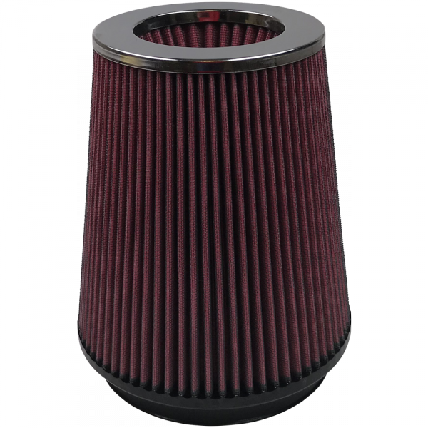 Air Filter For Intake Kits 75-2514-4 Oiled Cotton Cleanable Red S&B