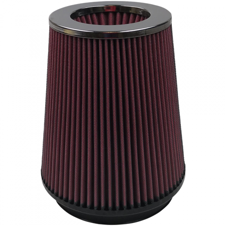 Air Filter For Intake Kits 75-2514-4 Oiled Cotton Cleanable Red S&B