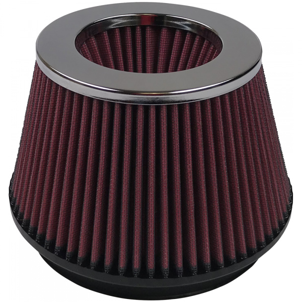 Air Filter For Intake Kits 75-2519-3 Oiled Cotton Cleanable Red S&B