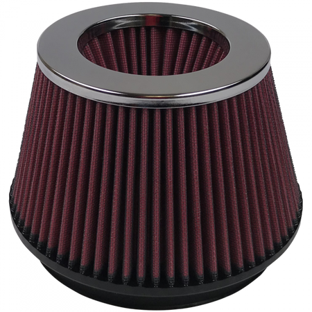 Air Filter For Intake Kits 75-2519-3 Oiled Cotton Cleanable Red S&B