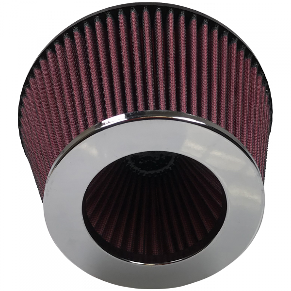 Air Filter For Intake Kits 75-2519-3 Oiled Cotton Cleanable Red S&B