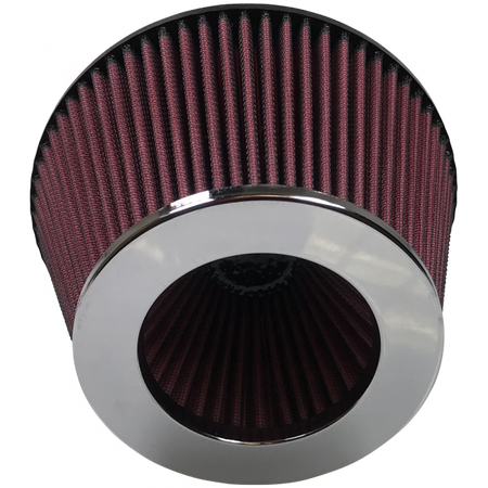 Air Filter For Intake Kits 75-2519-3 Oiled Cotton Cleanable Red S&B