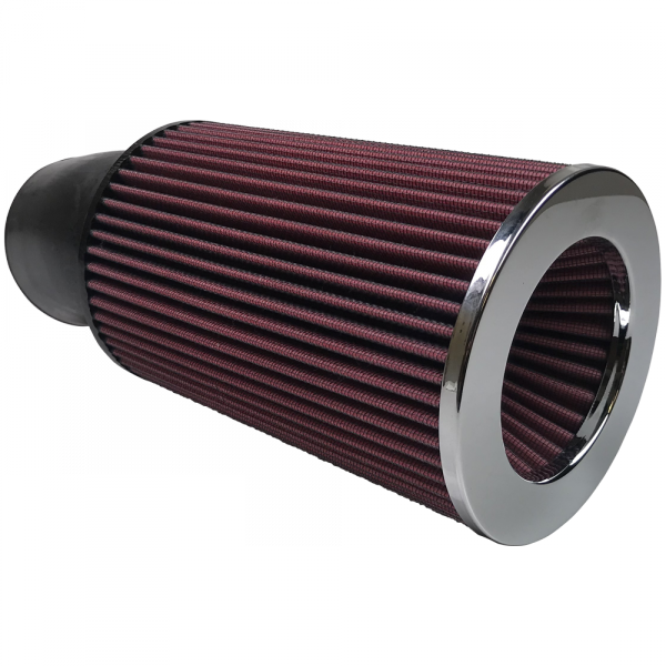 Air Filter For Intake Kits 75-3025-1,75-3017-2 Oiled Cotton Cleanable Red S&B