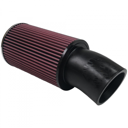 Air Filter For Intake Kits 75-3025-1,75-3017-2 Oiled Cotton Cleanable Red S&B