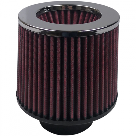 Air Filter For Intake Kits 75-1515-1,75-9015-1 Oiled Cotton Cleanable Red S&B