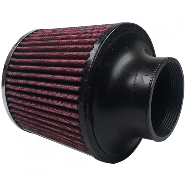 Air Filter For Intake Kits 75-1515-1,75-9015-1 Oiled Cotton Cleanable Red S&B