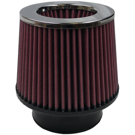 Air Filter For Intake Kits 75-1534,75-1533 Oiled Cotton Cleanable Red S&B