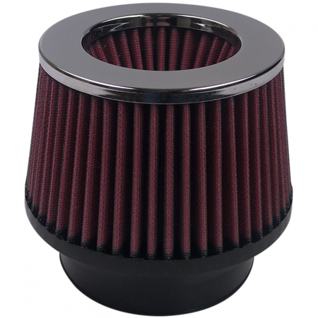 Air Filter For Intake Kits 75-9006 Oiled Cotton Cleanable Red S&B