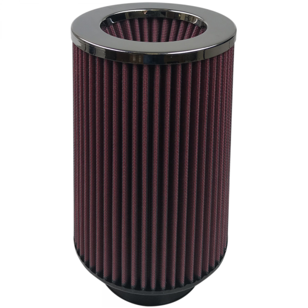 Air Filter For Intake Kits 75-2556-1 Oiled Cotton Cleanable Red S&B