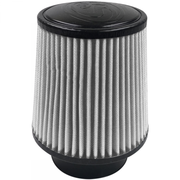 Air Filter For Intake Kits 75-5008 Dry Cotton Cleanable White S&B