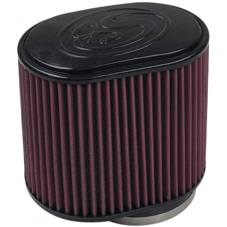 Air Filter For Intake Kits 75-5013 Oiled Cotton Cleanable Red S&B