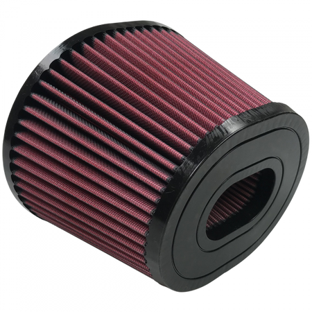 Air Filter For Intake Kits 75-5018 Oiled Cotton Cleanable Red S&B