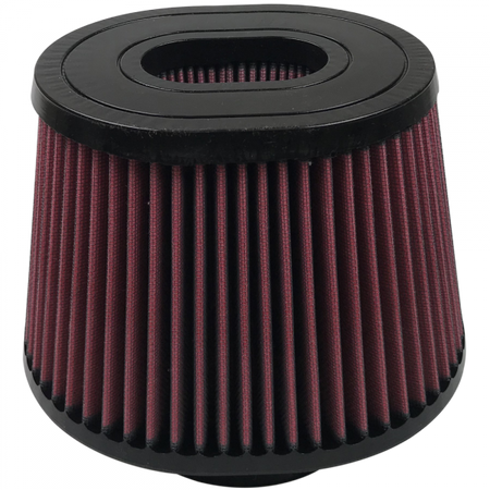 Air Filter For Intake Kits 75-5018 Oiled Cotton Cleanable Red S&B