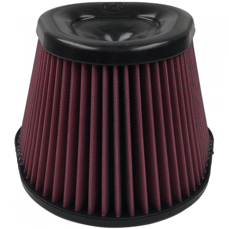 Air Filter For Intake Kits 75-5068 Oiled Cotton Cleanable Red S&B