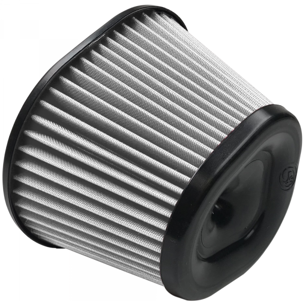 Air Filter For Intake Kits 75-5068 Dry Extendable White S&B