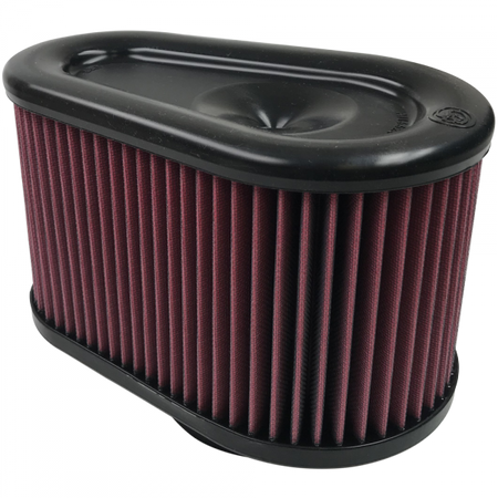 Air Filter For Intake Kits 75-5070 Oiled Cotton Cleanable Red S&B