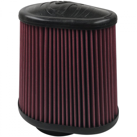 Air Filter For Intake Kits 75-5104,75-5053 Oiled Cotton Cleanable Red S&B