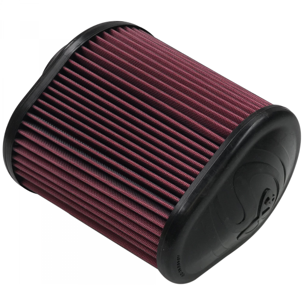 Air Filter For Intake Kits 75-5104,75-5053 Oiled Cotton Cleanable Red S&B