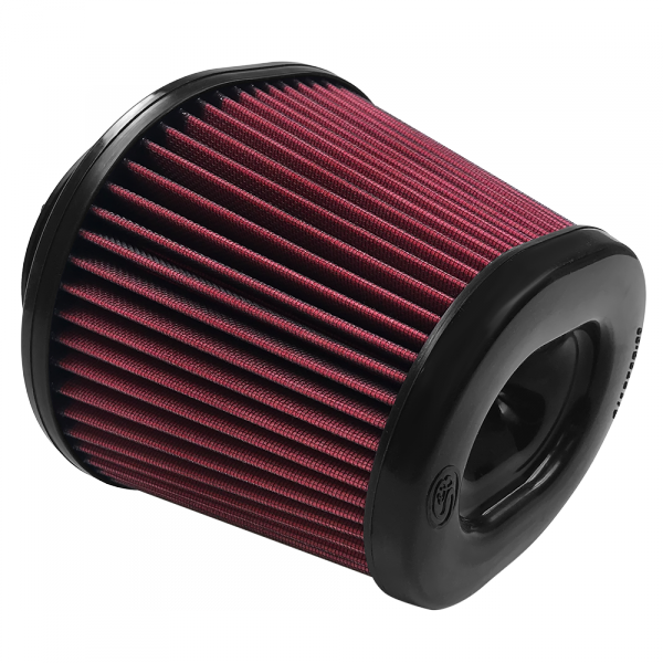 Air Filter For Intake Kits 75-5105,75-5054 Oiled Cotton Cleanable Red S&B