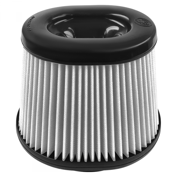 Air Filter For Intake Kits 75-5105,75-5054 Dry Extendable White S&B