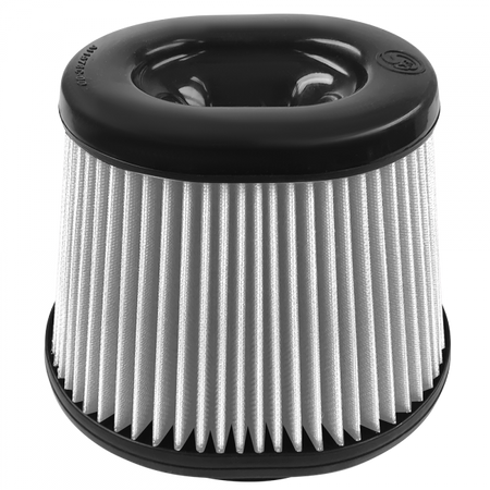 Air Filter For Intake Kits 75-5105,75-5054 Dry Extendable White S&B