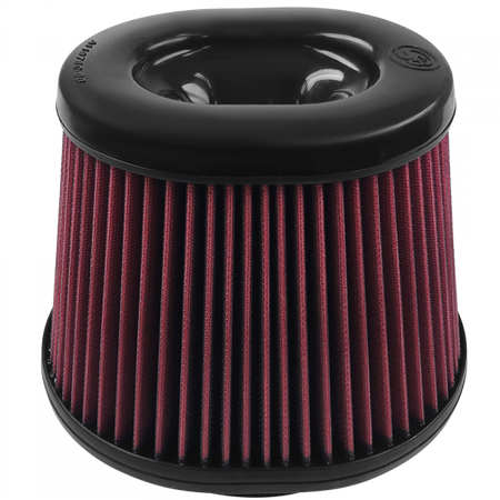 Air Filter For Intake Kits 75-5105,75-5054 Oiled Cotton Cleanable Red S&B