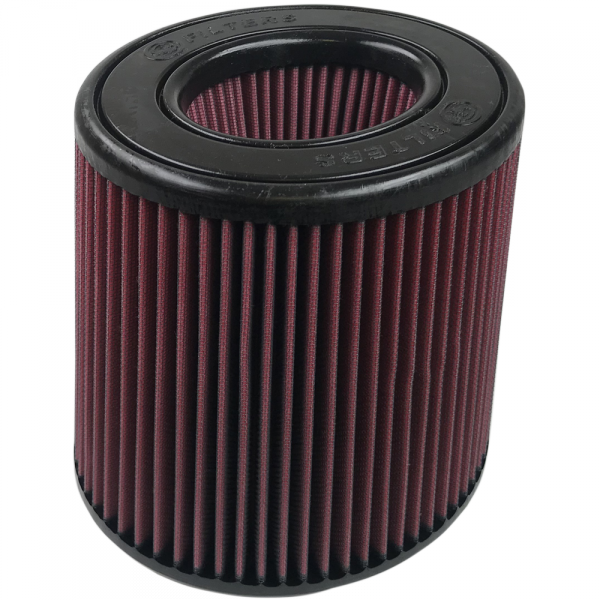 Air Filter For Intake Kits 75-5065,75-5058 Oiled Cotton Cleanable Red S&B