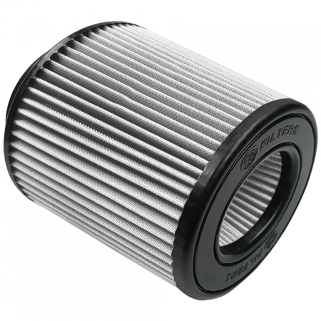 Air Filter For Intake Kits 75-5065,75-5058 Dry Extendable White S&B