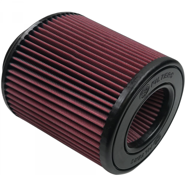 Air Filter For Intake Kits 75-5065,75-5058 Oiled Cotton Cleanable Red S&B