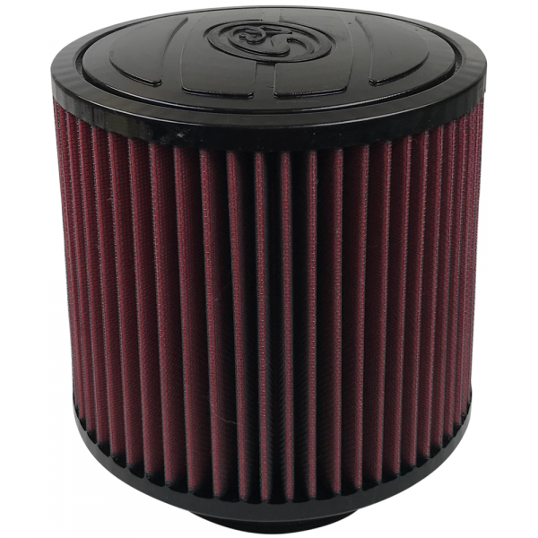 Air Filter For Intake Kits 75-5061,75-5059 Oiled Cotton Cleanable Red S&B