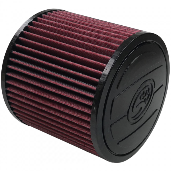 Air Filter For Intake Kits 75-5061,75-5059 Oiled Cotton Cleanable Red S&B