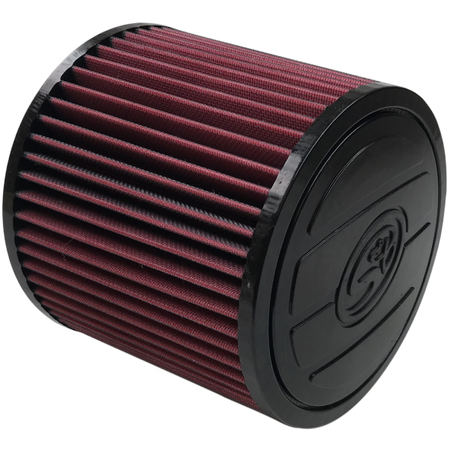 Air Filter For Intake Kits 75-5061,75-5059 Oiled Cotton Cleanable Red S&B