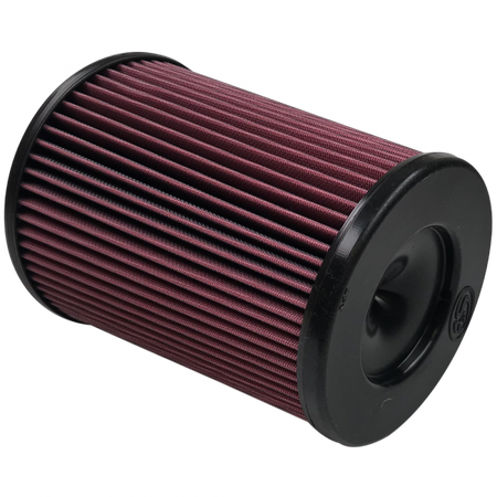 Air Filter For Intake Kits 75-5116,75-5069 Oiled Cotton Cleanable Red S&B