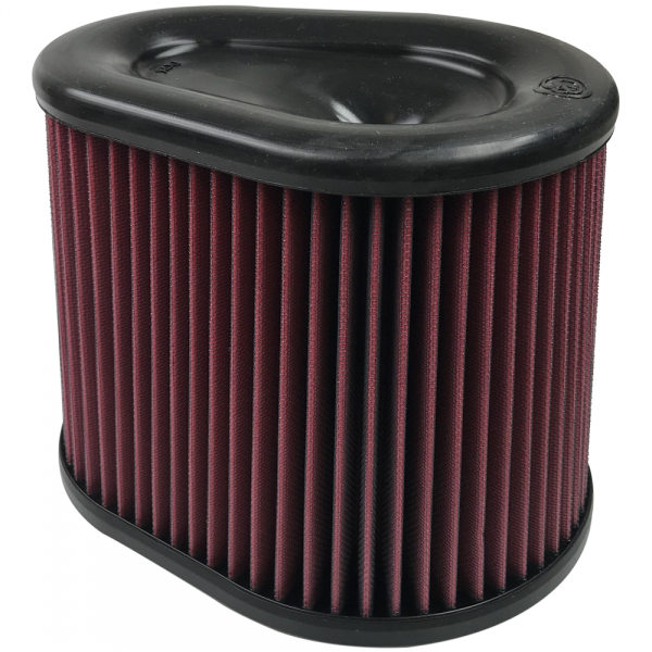 Air Filter For Intake Kits 75-5075-1 Oiled Cotton Cleanable Red S&B