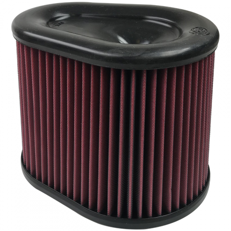 Air Filter For Intake Kits 75-5075-1 Oiled Cotton Cleanable Red S&B