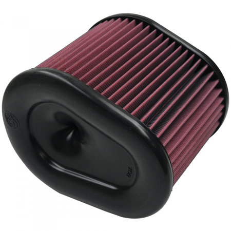 Air Filter For Intake Kits 75-5075-1 Oiled Cotton Cleanable Red S&B