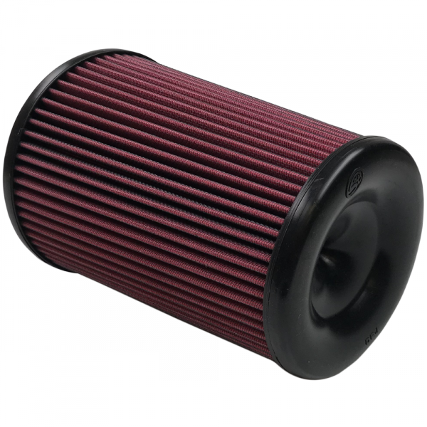 Air Filter For Intake Kits 75-5085,75-5082,75-5103 Oiled Cotton Cleanable Red S&B