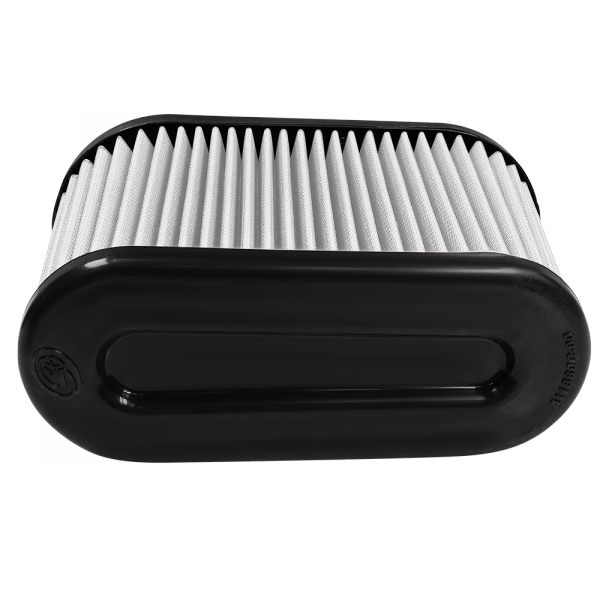 Air Filter For Intake Kits 75-5107 Dry Extendable White S&B