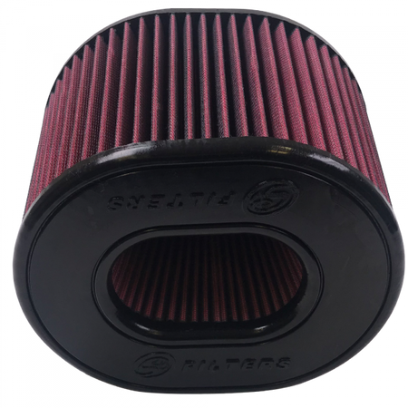 Air Filter For Intake Kits 75-5021 Oiled Cotton Cleanable Red S&B