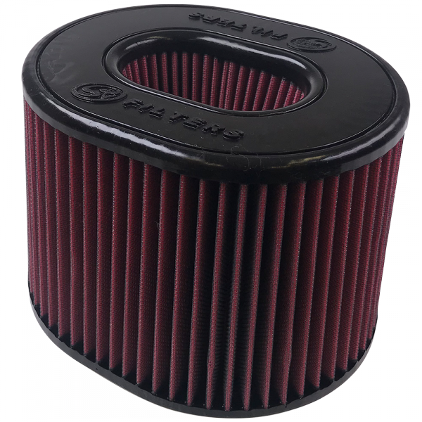 Air Filter For Intake Kits 75-5021 Oiled Cotton Cleanable Red S&B