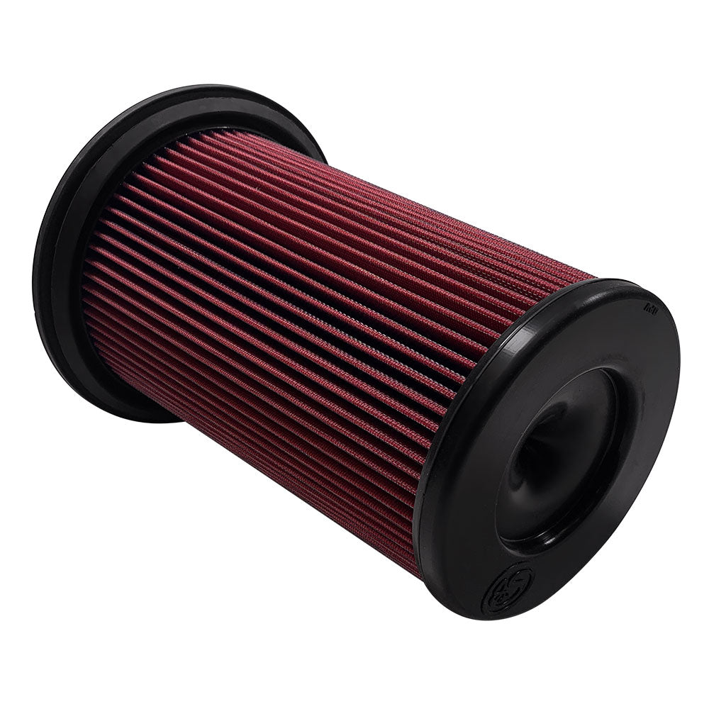 Air Filter For Intake Kits 75-5137 / 75-5137D Oiled Cotton Cleanable Red S&B