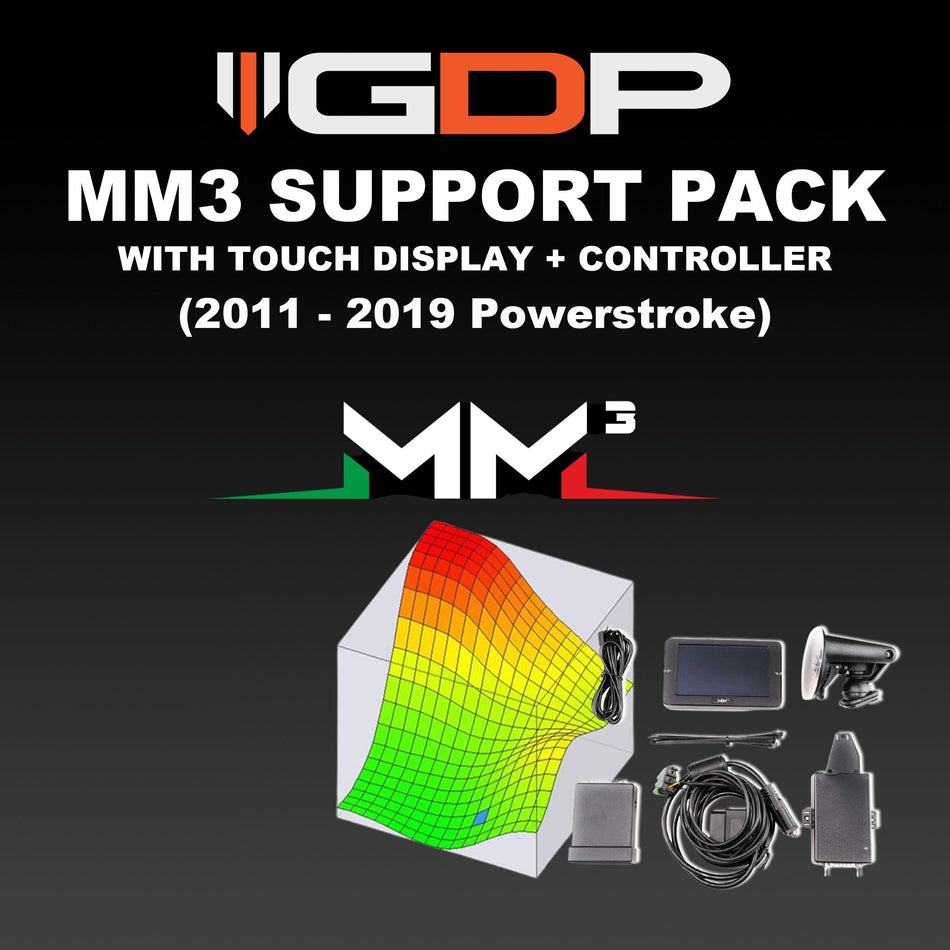 MM3 Touch Display and MM3 Controller w/GDP Support Pack (2011-2019 Powerstroke 6.7L) Tune Package GDP 