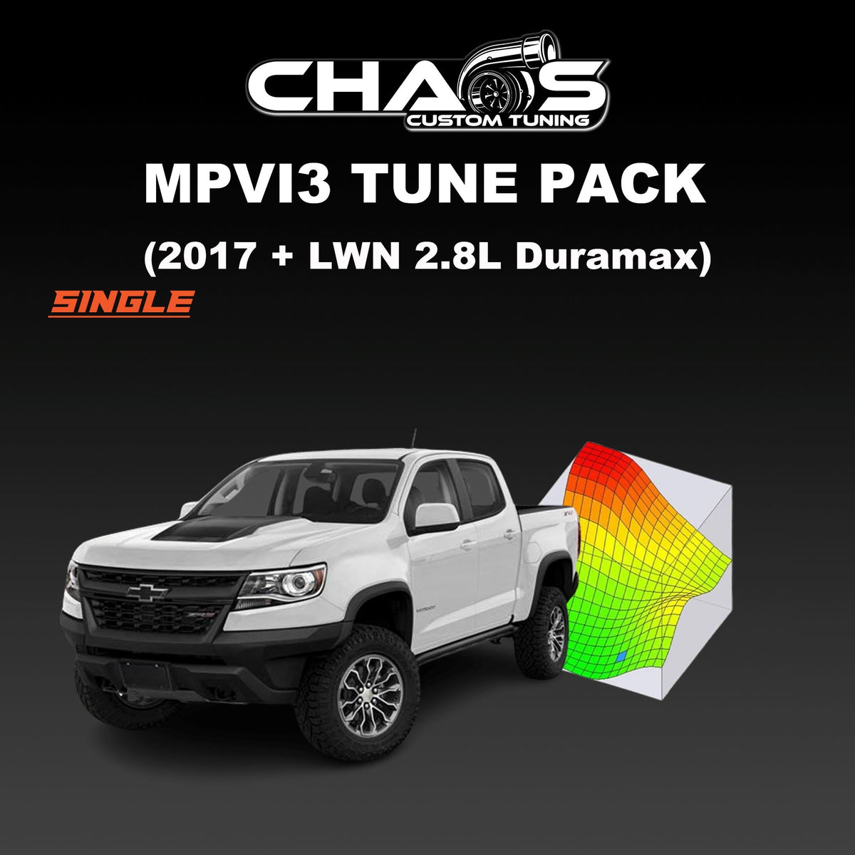 Chaos Custom Tuning MPVI3 Tune Files (2017+ Duramax LWN 2.8L) Tune Files Chaos Custom Tuning 